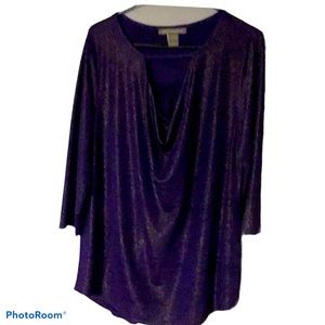 Kate & Mallory Women’s 3/4 Sleeves Blouse